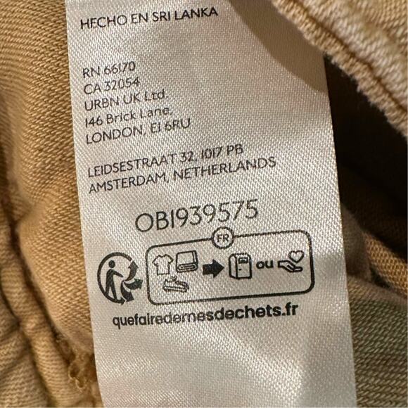 We The Free – Fleur Denim Shorts – Washed Brown – XS - Picture 3 of 4